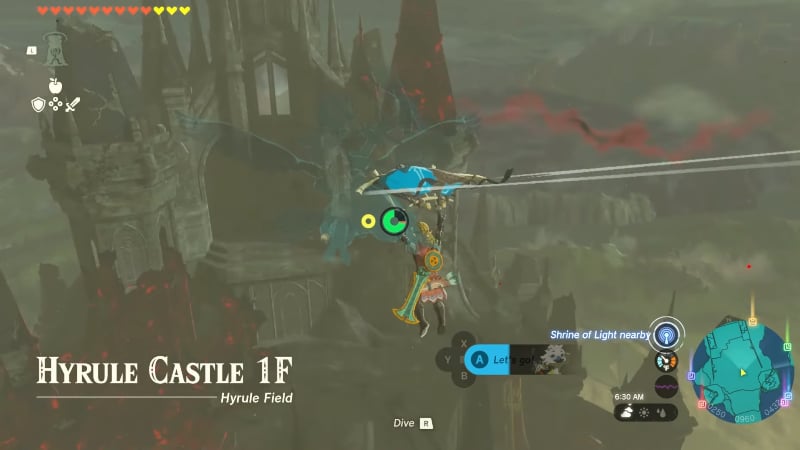 Location of the Champion's Leathers in Zelda Tears of the Kingdom