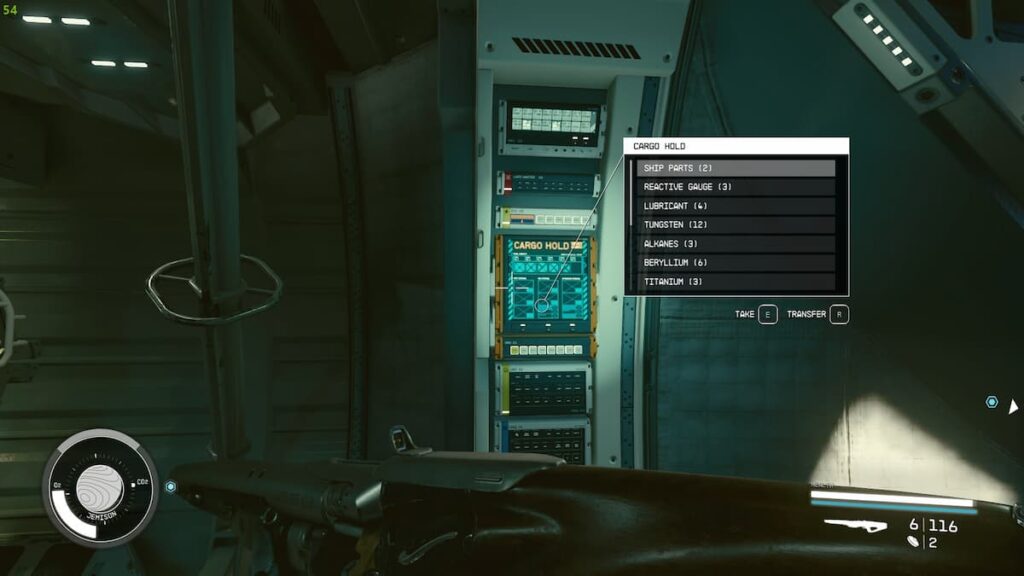 Storing items in your ship is essential in Starfield if you don't want to keep running out of inventory space.
