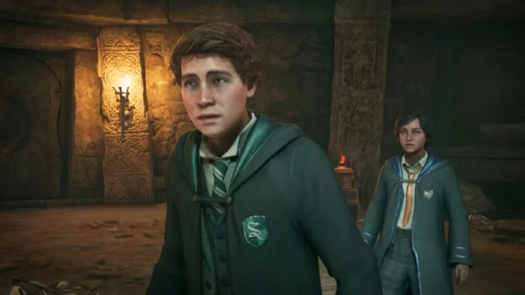 Main characters in Hogwarts Legacy Nintendo Switch port