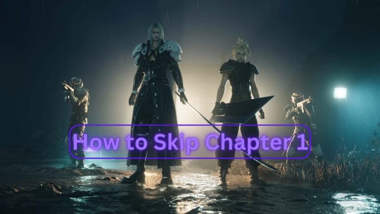 How to Skip Chapter 1 in FF7 Rebirth