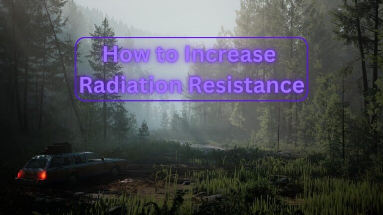 How to increase radiation resistance in Pacific Drive