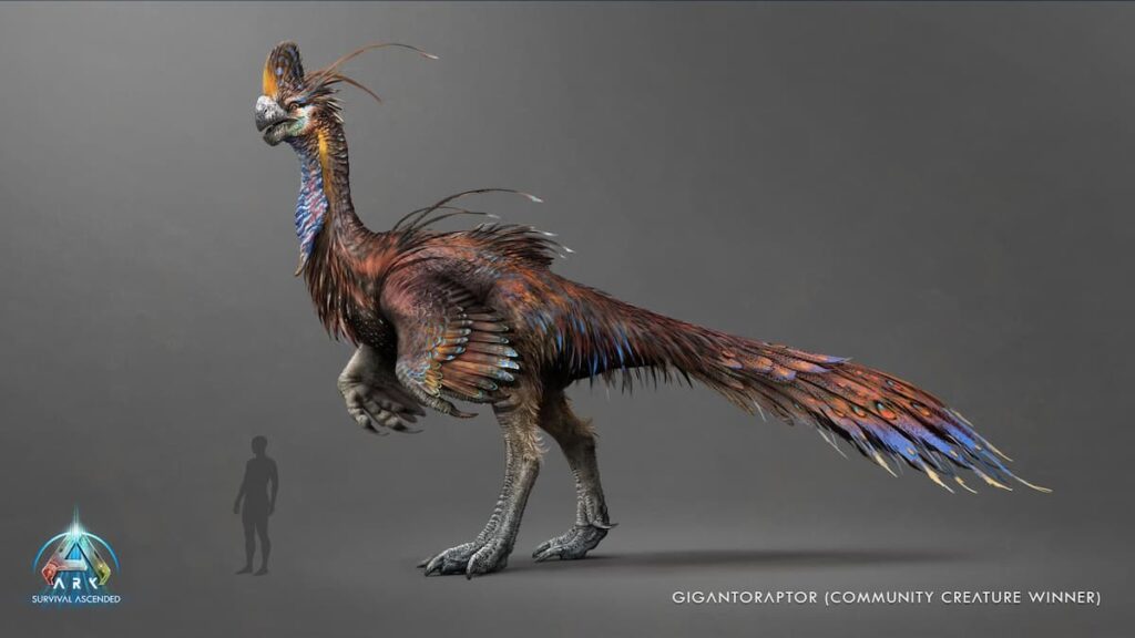 gigantoraptor in ark survival ascended