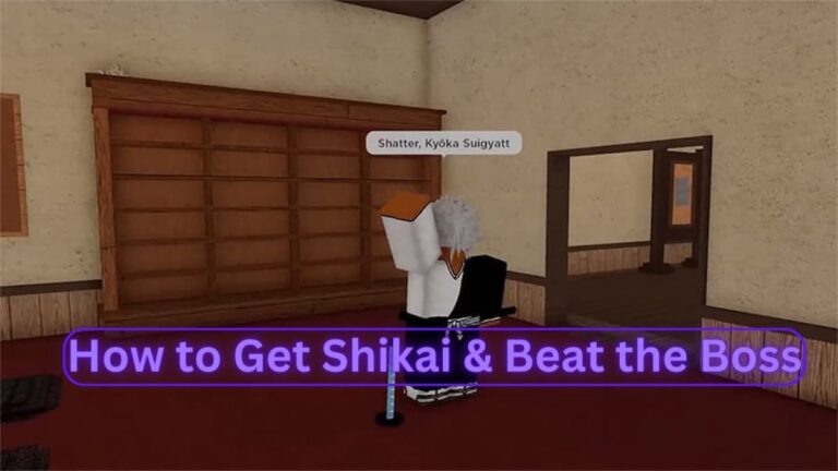 how to get shikai in Type Soul